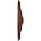 Ekena Millwork Lyon Ceiling Medallion (Fits Canopies up to 3 5/8"), 23 1/2"OD x 3 1/4"P, Burnished Mahogany Crackle CM23LYBMC - alternate 2